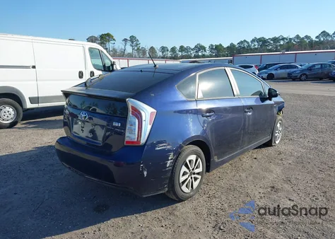 2014 Toyota Prius Two из США, поврежденный, VIN JTDKN3DU7E0385069